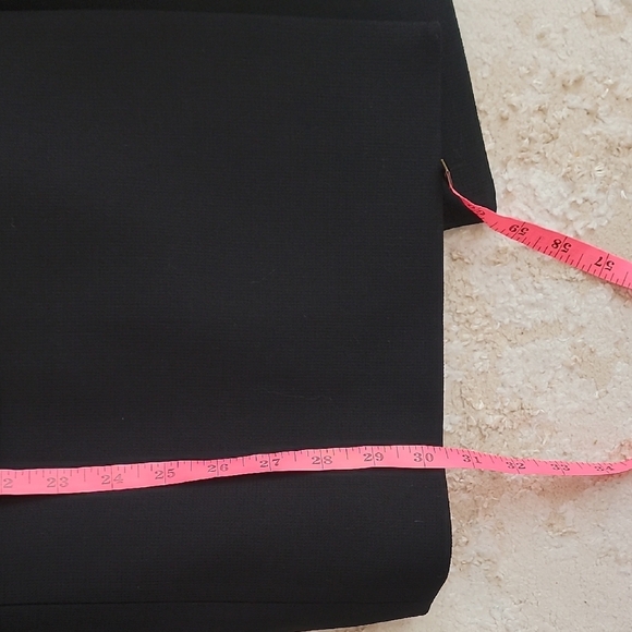 H&M Women Wool Blend Pea Coat Size L Black Button Up Classic Old Money Lined - Picture 10 of 14